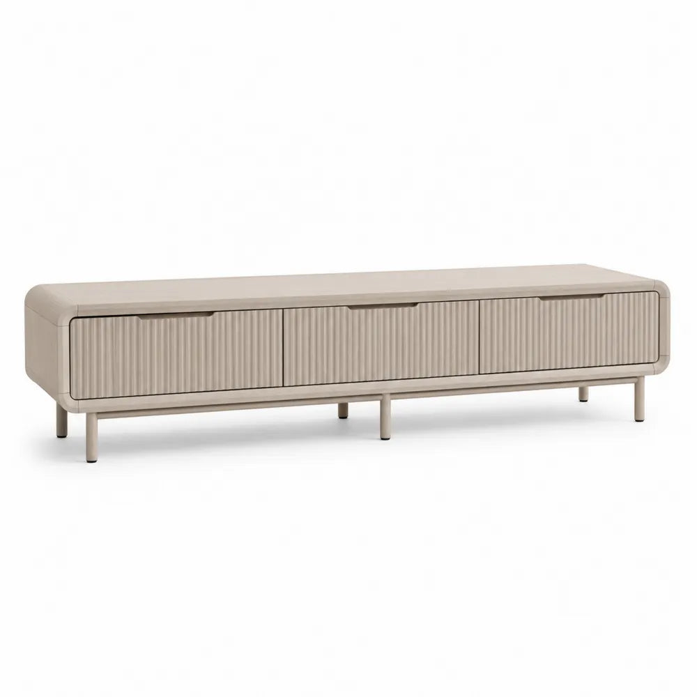 MDF TV Stand Beige 180cm